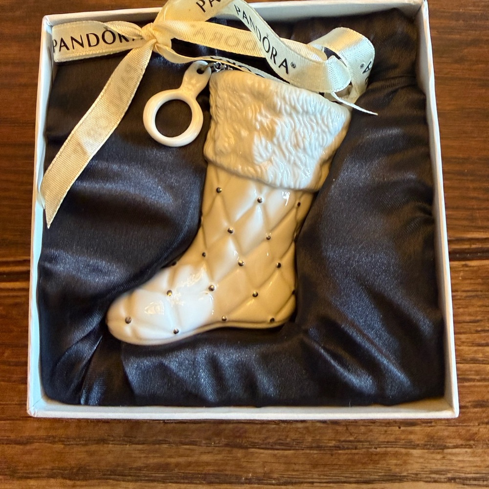 SALE! New Pandora Limited Edition Christmas Stocking Ornament 2012